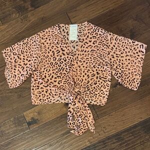 Adrienne Front Tie Top